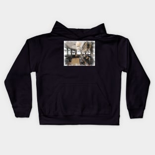 Public Bar- Early Evening Kids Hoodie